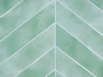 CARO — Chevrons vert clair